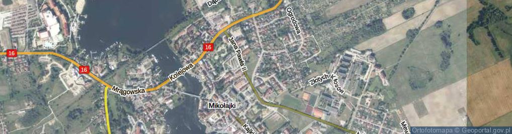 Zdjęcie satelitarne Wileńska ul.