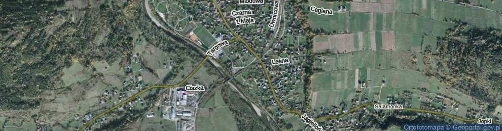 Zdjęcie satelitarne Wikliniarska ul.