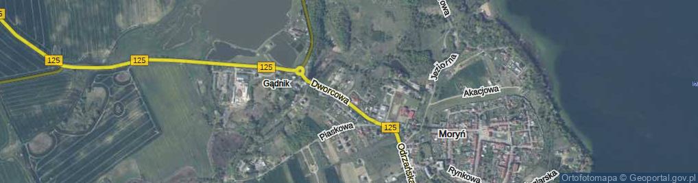 Zdjęcie satelitarne Wierzbowa ul.