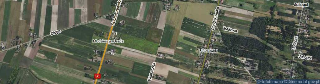 Zdjęcie satelitarne Wiatraczna ul.