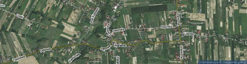 Zdjęcie satelitarne Wichrowe Wzgórze ul.