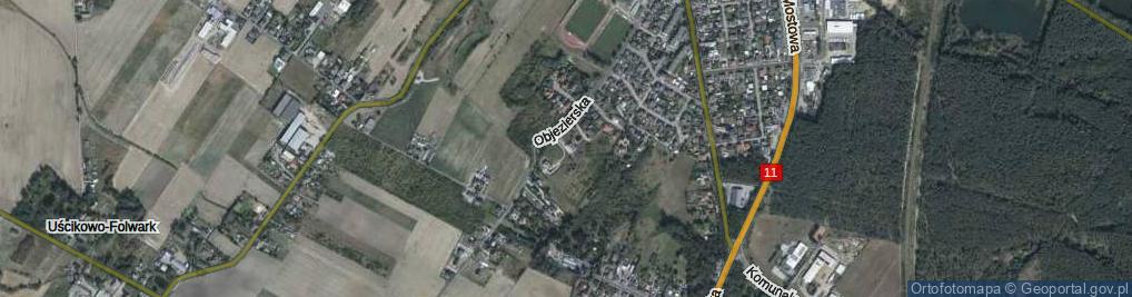 Zdjęcie satelitarne Widokowa ul.