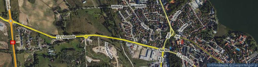 Zdjęcie satelitarne Wierzbowa ul.