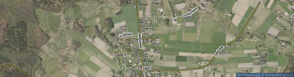 Zdjęcie satelitarne Wierzbowa ul.