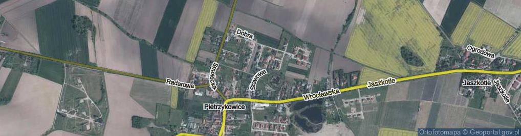 Zdjęcie satelitarne Wiosenna ul.