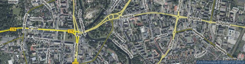 Zdjęcie satelitarne Witosa Wincentego ul.