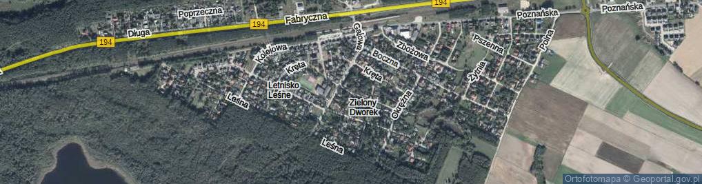 Zdjęcie satelitarne Wierzbowa ul.