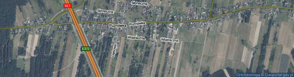 Zdjęcie satelitarne Wiatraczna ul.