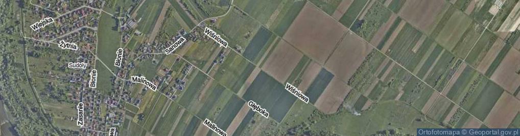 Zdjęcie satelitarne Wiśniowa ul.