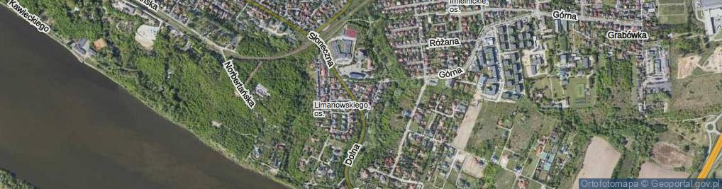 Zdjęcie satelitarne Wiślana ul.