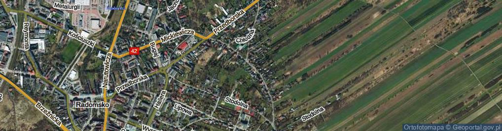 Zdjęcie satelitarne Wilsona Thomasa Woodrowa ul.