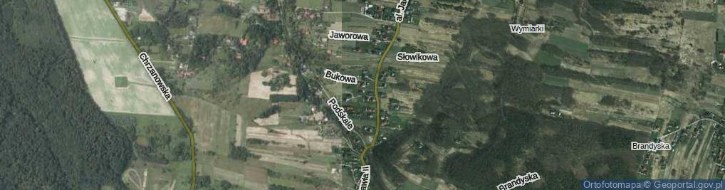 Zdjęcie satelitarne Wierzbowa ul.