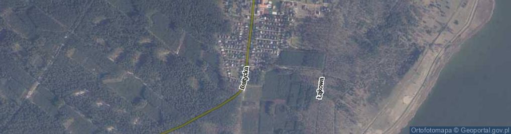 Zdjęcie satelitarne Wiązowa ul.