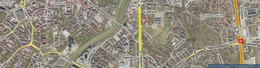 Zdjęcie satelitarne Wierzbowa ul.