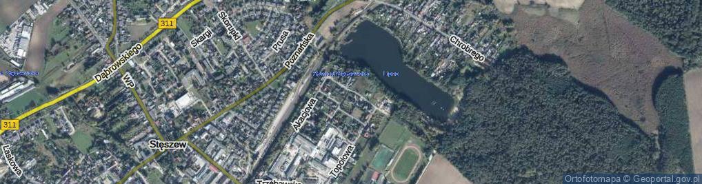 Zdjęcie satelitarne Wierzbowa ul.