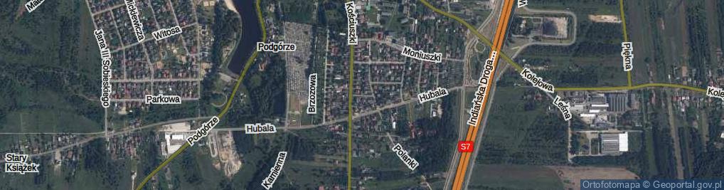 Zdjęcie satelitarne Willowa ul.