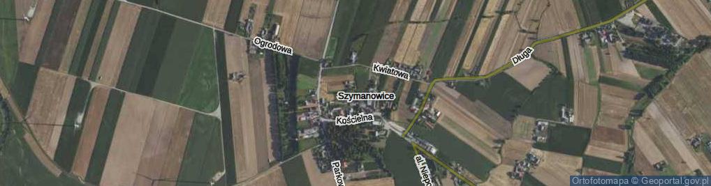 Zdjęcie satelitarne Wierzbowa ul.