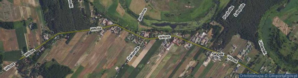 Zdjęcie satelitarne Witosa Wincentego ul.