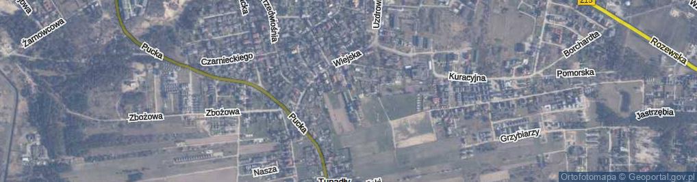 Zdjęcie satelitarne Widokowa ul.