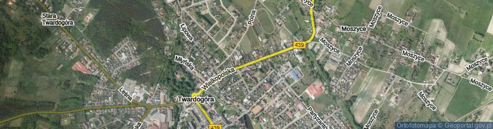 Zdjęcie satelitarne Wielkopolska ul.