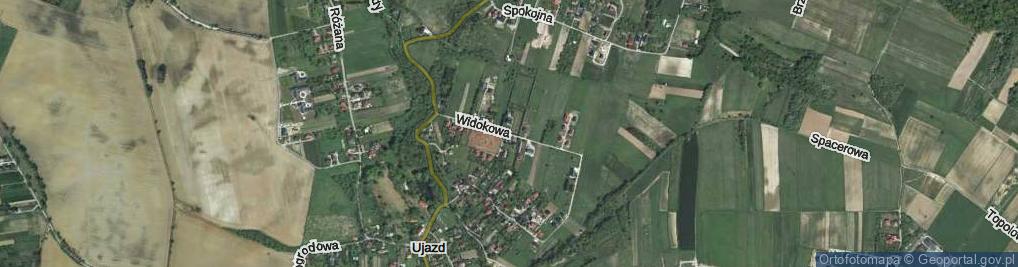 Zdjęcie satelitarne Widokowa ul.