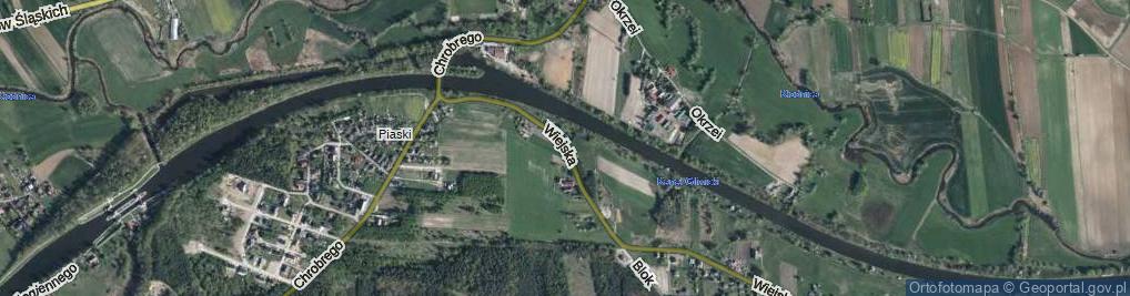 Zdjęcie satelitarne Wiejska ul.