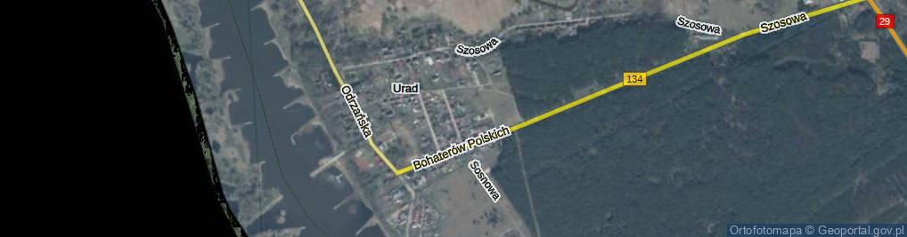 Zdjęcie satelitarne Wiedeńska ul.