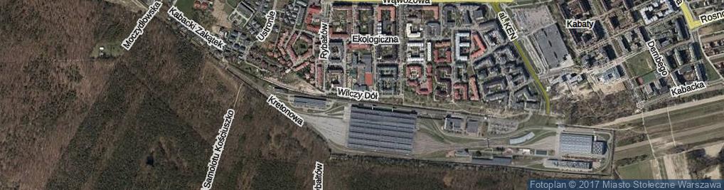 Zdjęcie satelitarne Wilczy Dół ul.