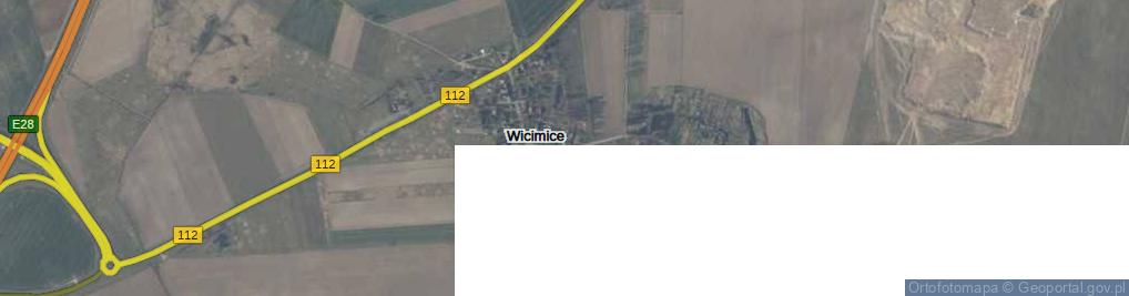 Zdjęcie satelitarne Wicimice ul.