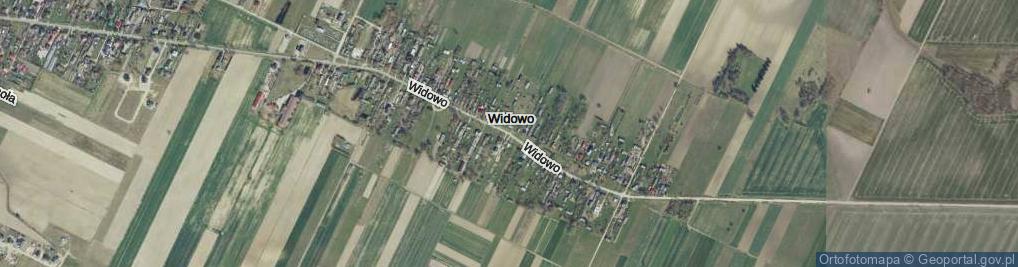 Zdjęcie satelitarne Widowo ul.