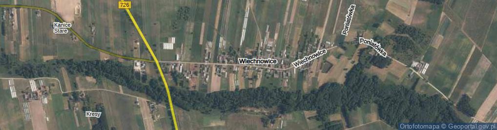Zdjęcie satelitarne Wiechnowice ul.