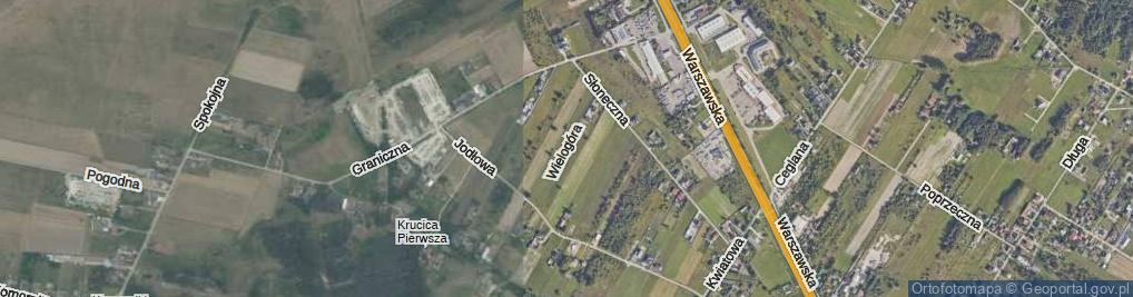 Zdjęcie satelitarne Wielogóra ul.