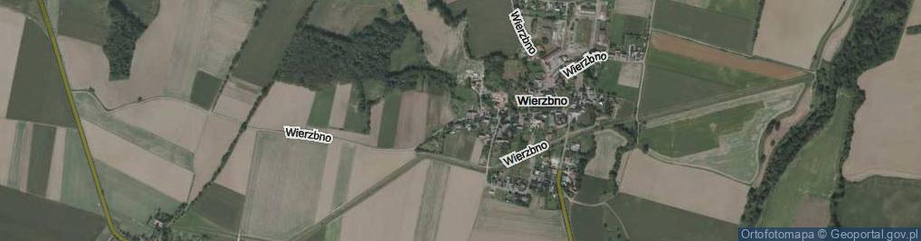Zdjęcie satelitarne Wierzbno ul.