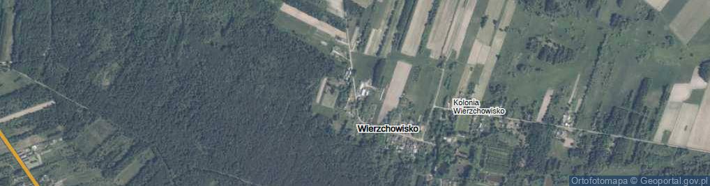 Zdjęcie satelitarne Wierzchowisko ul.