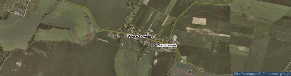 Zdjęcie satelitarne Wierzchownia ul.