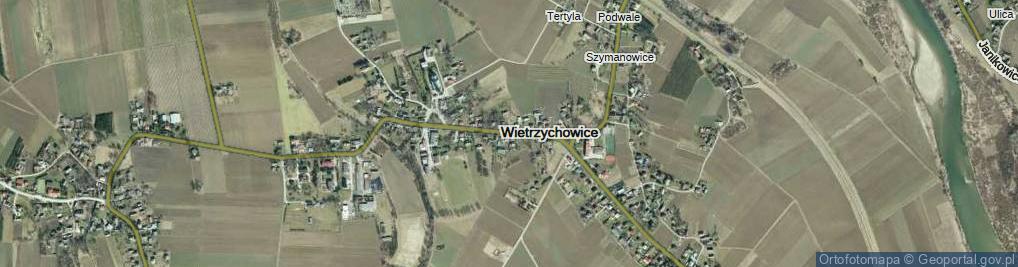 Zdjęcie satelitarne Wietrzychowice ul.