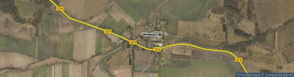 Zdjęcie satelitarne Wiewierz ul.