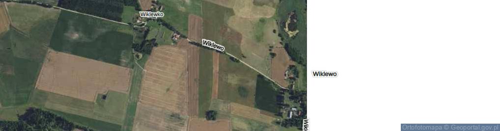 Zdjęcie satelitarne Wiklewo ul.