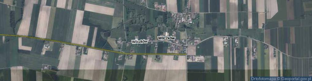 Zdjęcie satelitarne Wilczków ul.