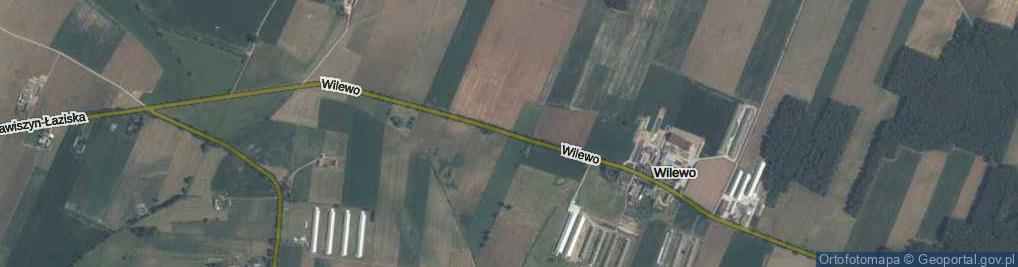 Zdjęcie satelitarne Wilewo ul.