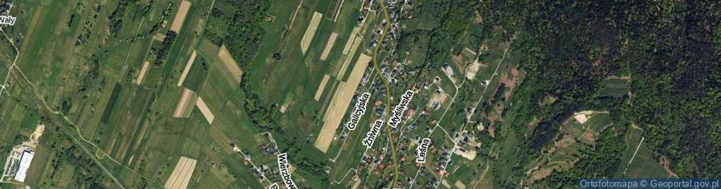 Zdjęcie satelitarne Wietrzna ul.