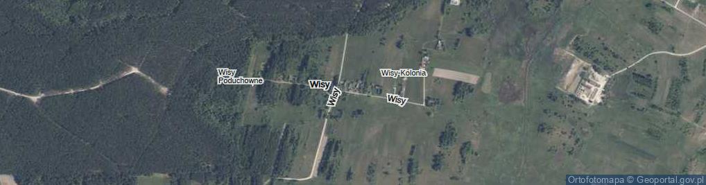 Zdjęcie satelitarne Wisy ul.