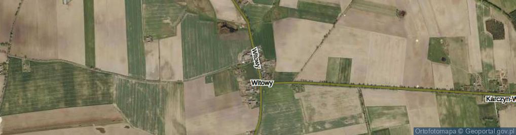 Zdjęcie satelitarne Witowy ul.