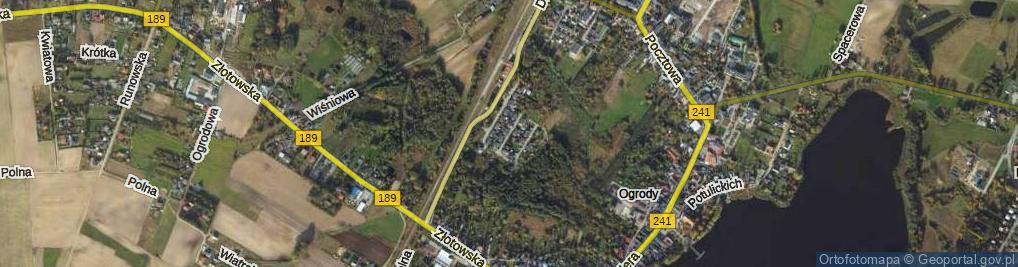 Zdjęcie satelitarne Wierzbowa ul.