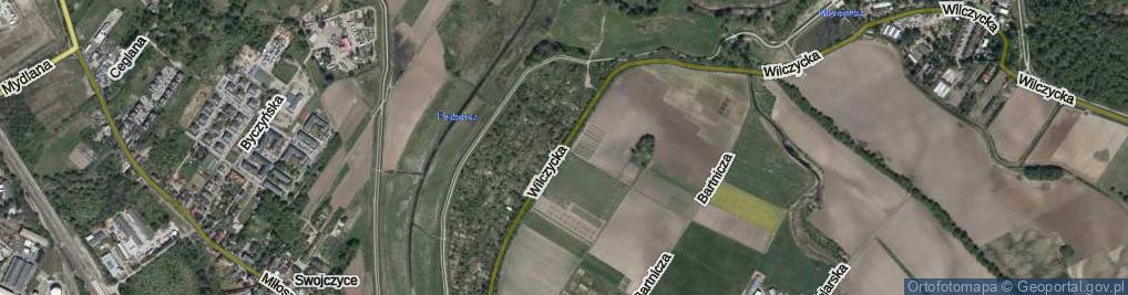 Zdjęcie satelitarne Wilczycka ul.