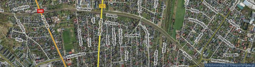 Zdjęcie satelitarne Wieczorka-Bohdana Jerzego ul.