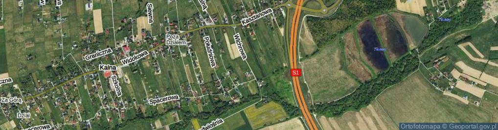 Zdjęcie satelitarne Wichrowa ul.