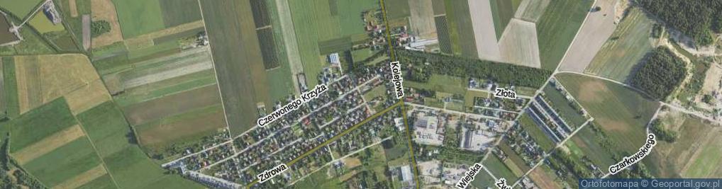 Zdjęcie satelitarne Wierzbowa ul.