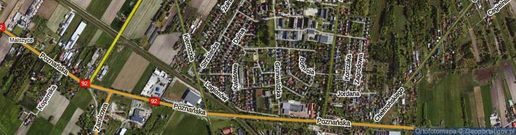 Zdjęcie satelitarne Wierzbowa ul.