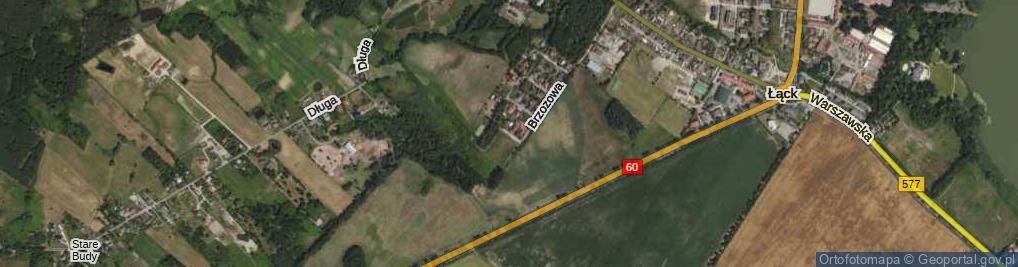 Zdjęcie satelitarne Wierzbowa ul.